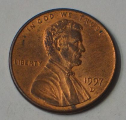 U.S.A. 1-CENT 1997 (used)
