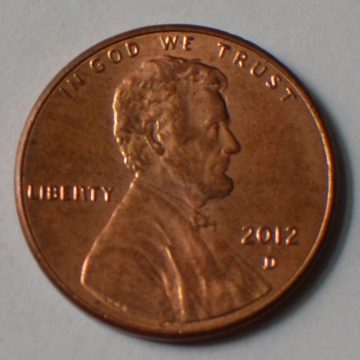 U.S.A. 1-CENT 2012 (Unc)