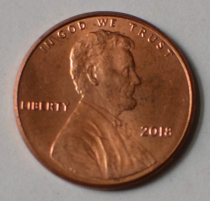 U.S.A. 1-CENT 2018 (Unc)
