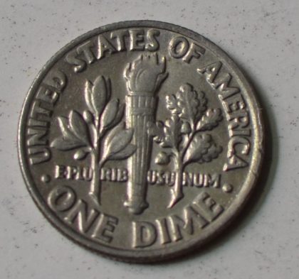 U.S.A. 1-DIME 1984 (Used) - Image 2