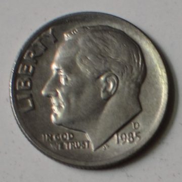 U.S.A. 1-DIME 1985 (Used)