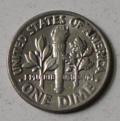 U.S.A. 1-DIME 1985 (Used) - Image 2