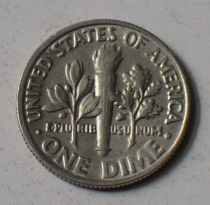 U.S.A. 1-DIME 1987 (Used) - Image 2