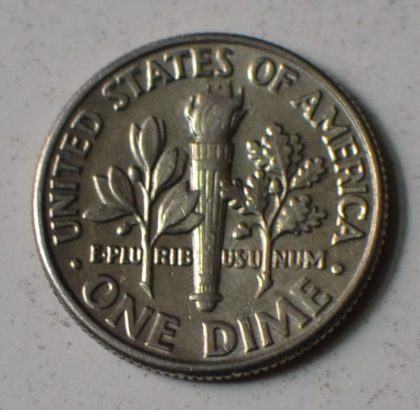 U.S.A. 1-DIME 1990 (Used) - Image 2