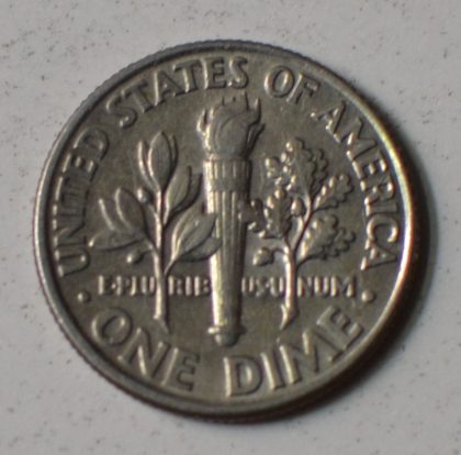 U.S.A. 1-DIME 1991 (Used) - Image 2