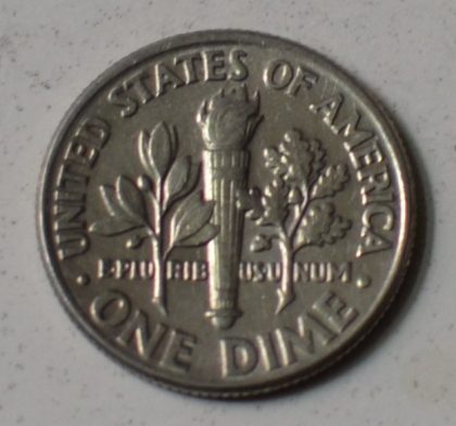 U.S.A. 1-DIME 1993 (Used) - Image 2