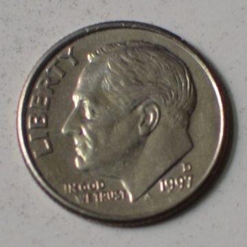 U.S.A. 1-DIME 1997 (Used)