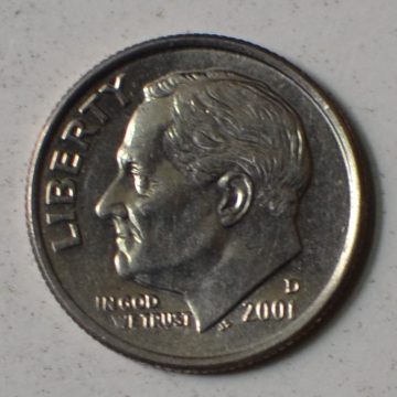 U.S.A. 1-DIME 2001 (Used)