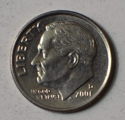 U.S.A. 1-DIME 2001 (Used)