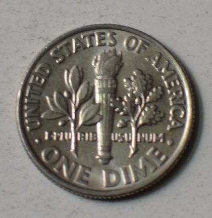 U.S.A. 1-DIME 2008 (Used) - Image 2