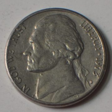 U.S.A. 5- CENT 1973(used)