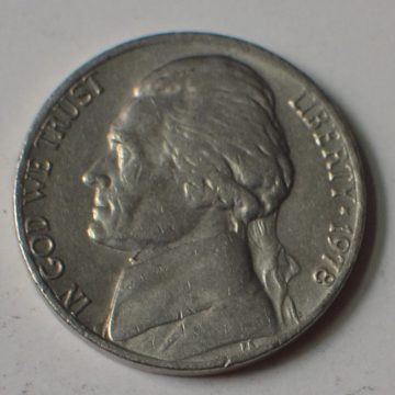U.S.A. 5- CENT 1978(used)