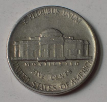 U.S.A. 5- CENT 1980(used) - Image 2