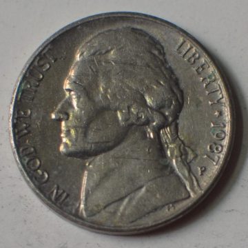 U.S.A. 5- CENT 1987(used)