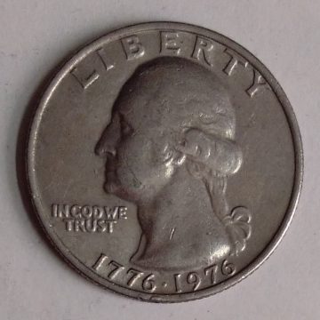 U.S.A. _QUARTER DOLLAR 1976(used)