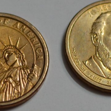 United States 20th President One Dollar - James A. Garfield (1881) USED1Quantity