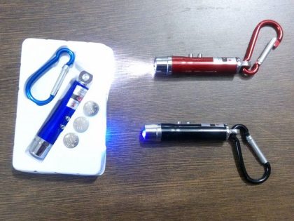 UV Light for Carabiner Currency Checker, Alteration, Torch Laser Key Chain - Image 3