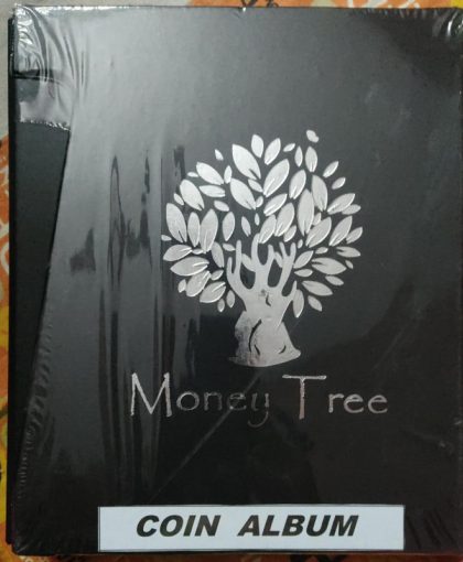 Premium Coin Album with Coin Holders-Fine Quality-Fresh Stock 10 Pages / 200 Capacity (FC)
