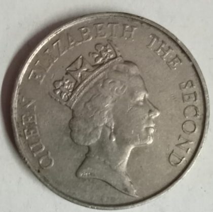HONGKONG 5 Dollar 1988(Used) - Image 2