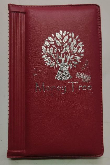 Money Tree Pocket coin wallet -without coin holders -Fine Quality- Fresh Stock 6 Pages /12capacity(FC)