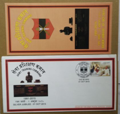 Army Training Command Army Postal Service APO Cover