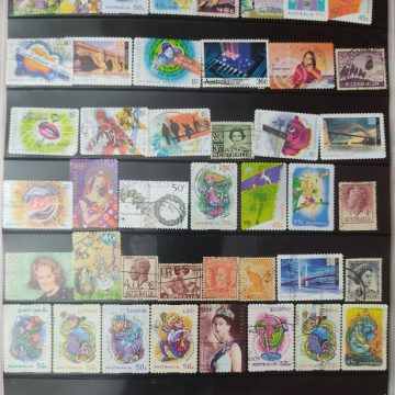 Australia used stamps (50 stamps)
