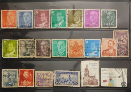 Espana 21 Used stamps