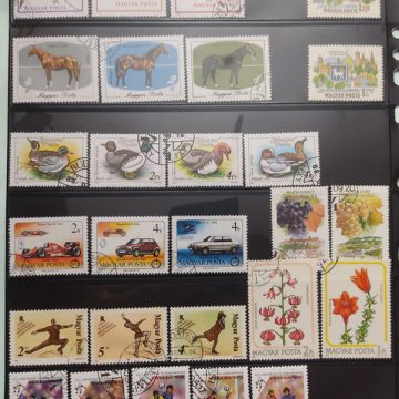 Magyar posta 27 Used stamps