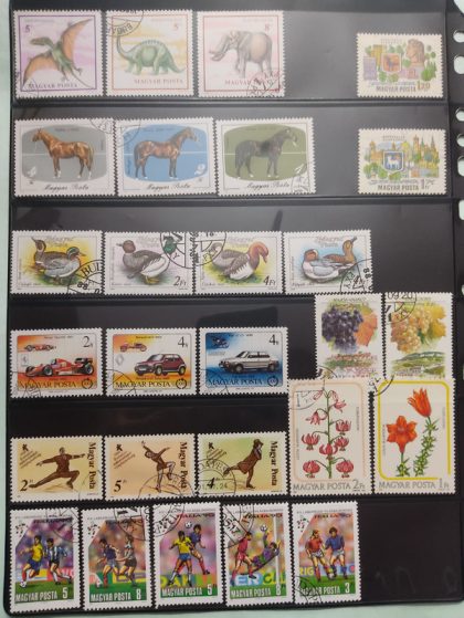 Magyar posta 27 Used stamps