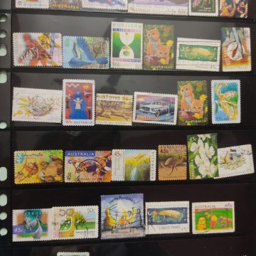 Australia used stamps (35 stamps)