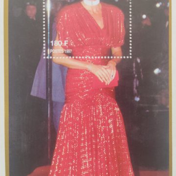 Miniature Sheet of Princess Diana Republique Du Niger