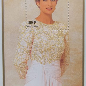 Miniature Sheet of Princess Diana Republique Du Niger
