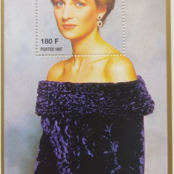 Miniature Sheet of Princess Diana Republique Du Niger
