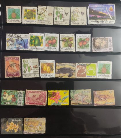 Malaysia 25 Used stamps