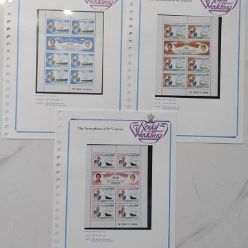 Royal Wedding - The Grenadines of St Vincent (set of 3)
