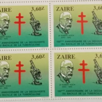 Zaire Dr.Robert Koch - Block of 4