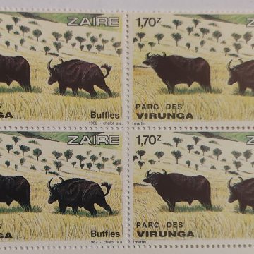 Zaire Virunga - Block of 4