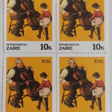 Zaire Music - Block of 4