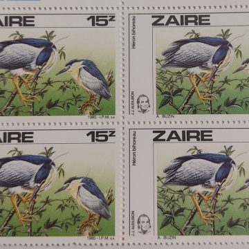 Zaire A.Buzin - Block of 4