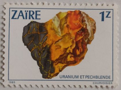 Zaire Uraniam Et Pechblende