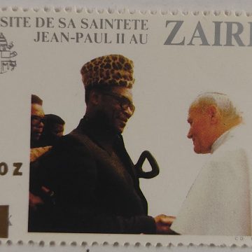 Zaire Visit De sa saintete Jean-Paul II AU