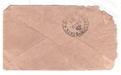492.JHALRAPATAN CITY 24 AU.97 HALFANNA Used Covers - Image 2
