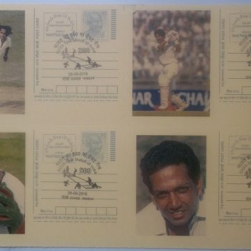 Cricket postcard BLK-4