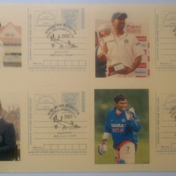 Cricket postcard BLK-4