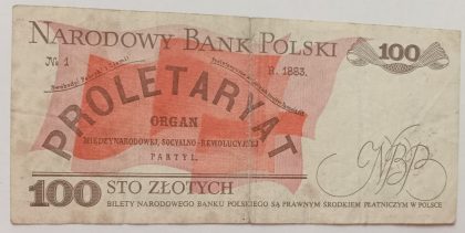 Polski Currency 100 Zloty (Used) - Image 2