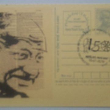 Gandhi postcard  Andpex 1