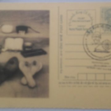 Gandhi postcard  New delhi 2
