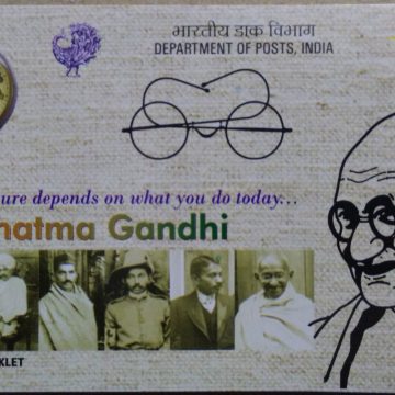 Mahatma Gandhi (1) Set of 2 Presentation Pack