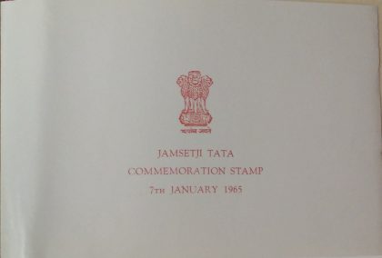 Jamsetji Tata Commemoration Stamp Presentation Pack