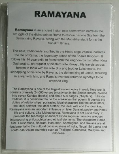 The Epic of Ramayana Presentation Pack